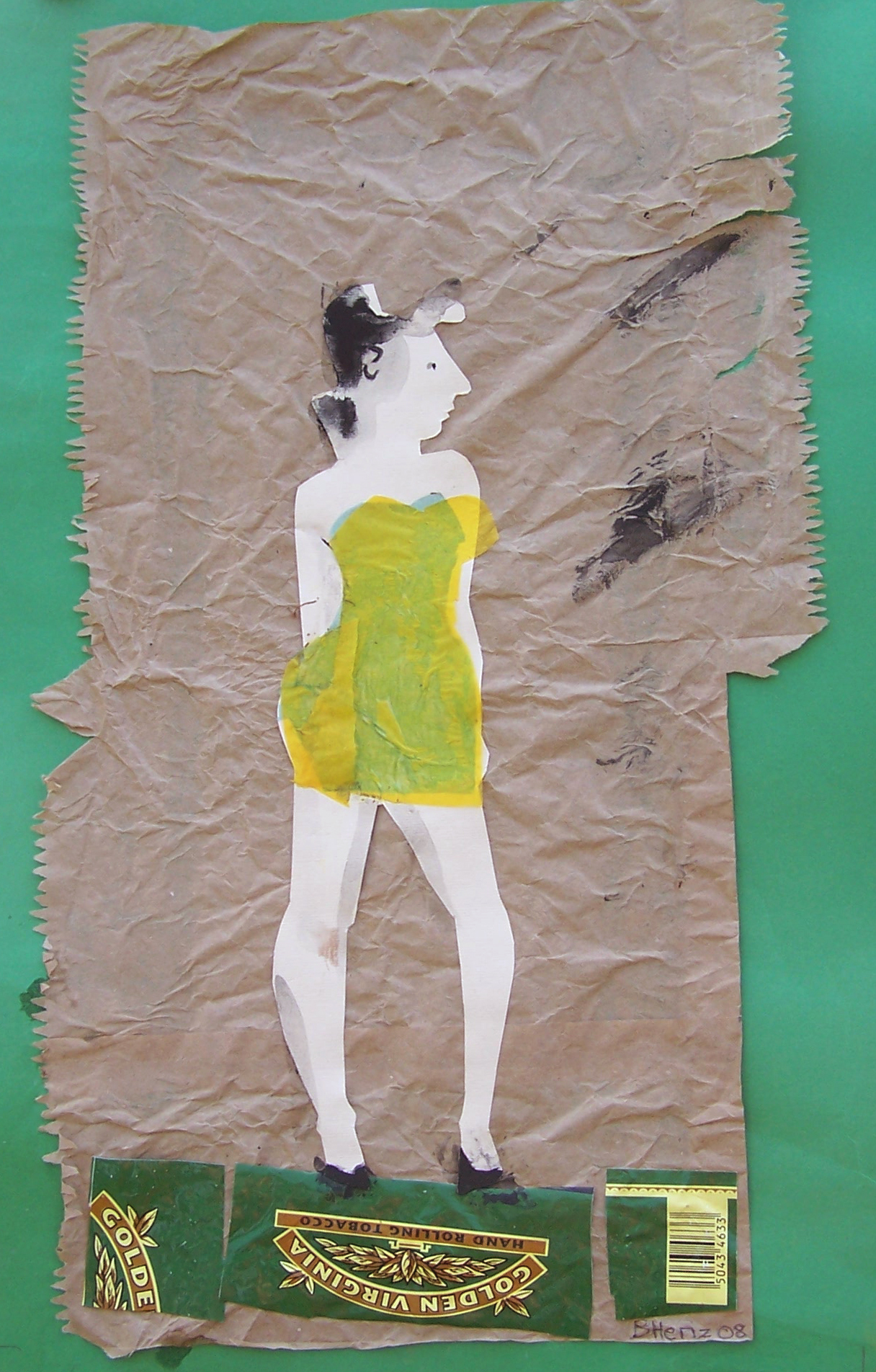 Amy, collage, 2008
