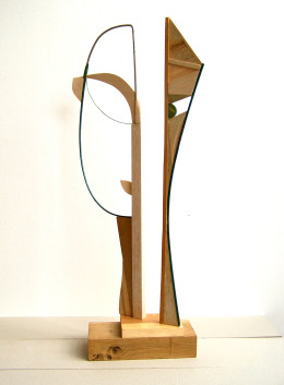 Head. Wood and wire, 2013